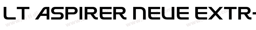 LT Aspirer Neue Extr字体转换